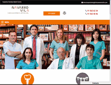 Tablet Screenshot of implantedentalmadrid.com
